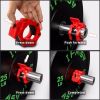 2 Inch Barbell Collar Standard Non-Slip Barbell Clamps for Weightlifting Fitness Strength Training Quick Release Adjustable 1 Pair Weight Plate Clips