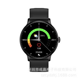 CY500 Smart Watch Heart Rate NFC Bluetooth Calling Sports Watch (Color: Black)